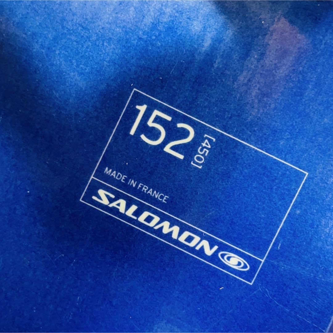 SALOMON(サロモン)の即決 美品 清掃済み サロモン 板＆バインディング 2点セット 152cm スポーツ/アウトドアのスノーボード(ボード)の商品写真