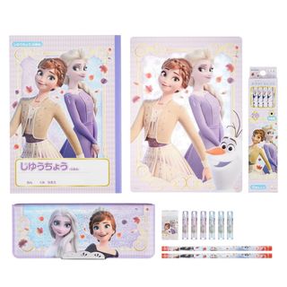 アナトユキノジョオウ(アナと雪の女王)のサンスター文具 ♡ アナと雪の女王文具セット(キャラクターグッズ)