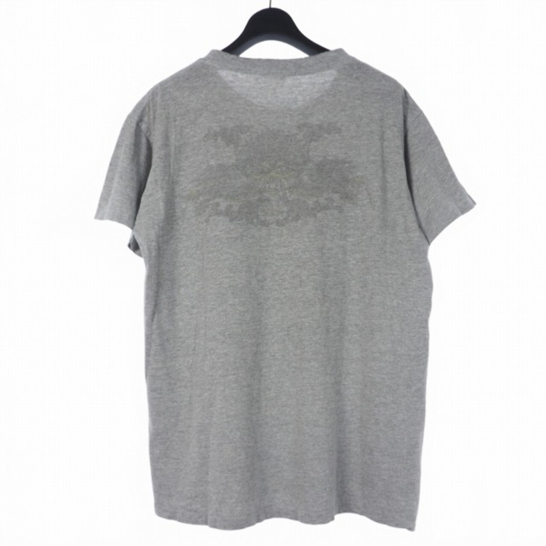 STUSSY(ステューシー)のステューシー 90S 紺タグ アメリカ製 ドラゴン Tシャツ 半袖 L グレー  メンズのトップス(Tシャツ/カットソー(半袖/袖なし))の商品写真