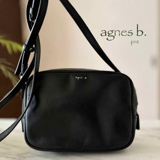 アニエスベー(agnes b.)の極美品 agnes b. アニエスベー レザーショルダーバッグ(ショルダーバッグ)