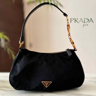 プラダ(PRADA)の極美品 PRADA プラダ テスート ショルダーバッグ(ハンドバッグ)