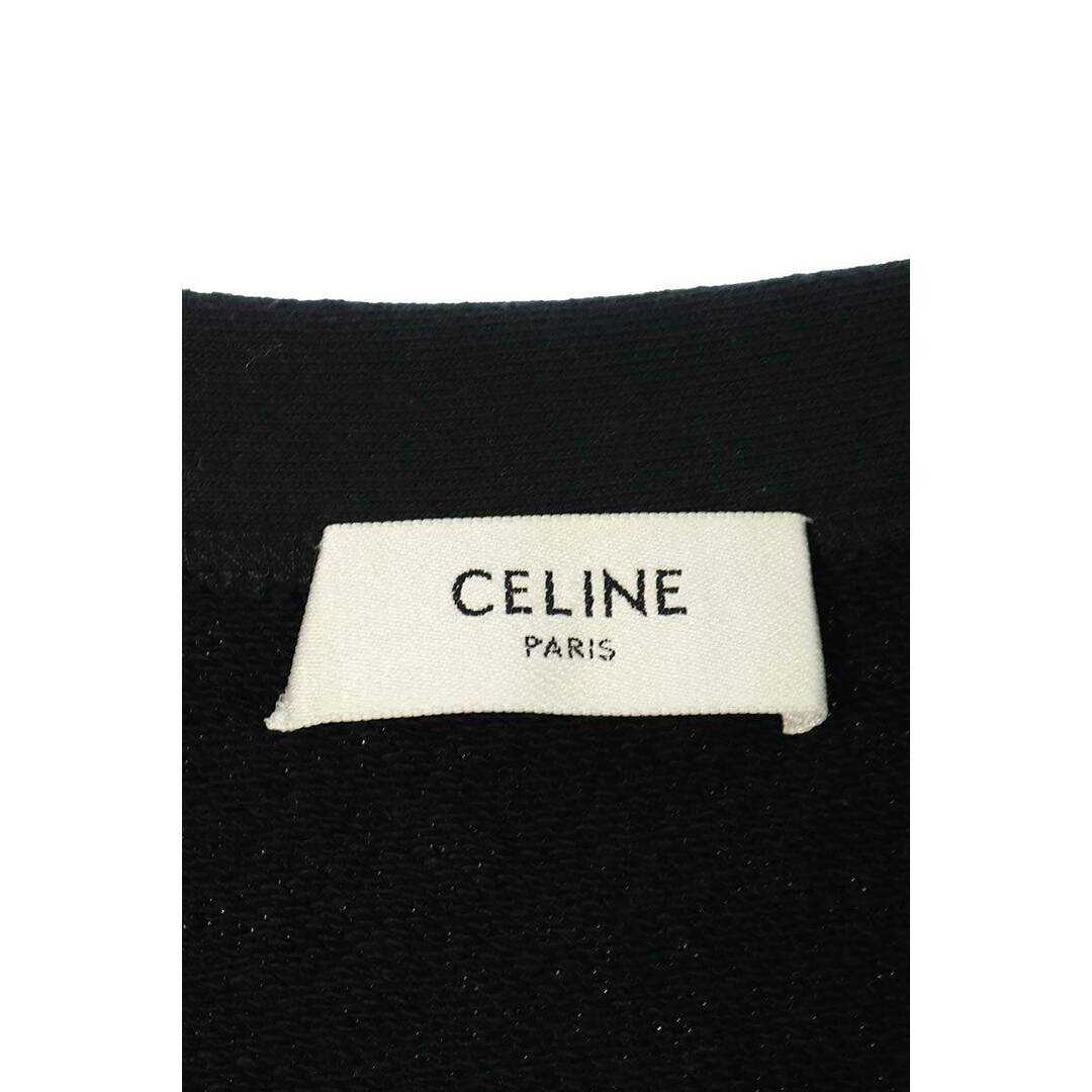 celine(セリーヌ)のセリーヌバイエディスリマン  21AW  2Y672670Q バックロゴプリントスウェットカーディガン メンズ L メンズのトップス(カーディガン)の商品写真