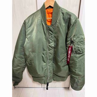 ALPHA INDUSTRIES - アルファ MA-1 フライトジャケット【USA製☆希少