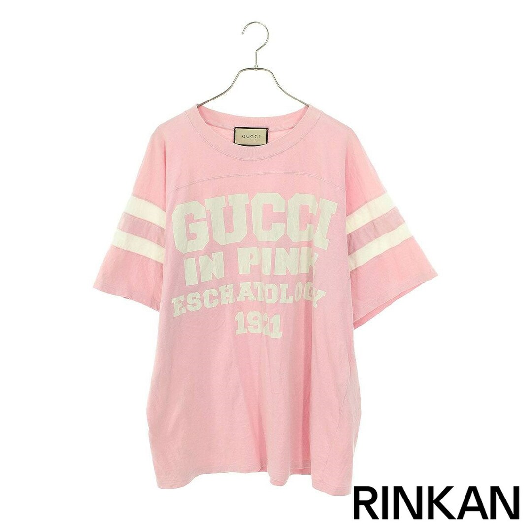 Gucci(グッチ)のグッチ  655459 XJDLY 1921 プリントオーバーサイズTシャツ メンズ L メンズのトップス(Tシャツ/カットソー(半袖/袖なし))の商品写真