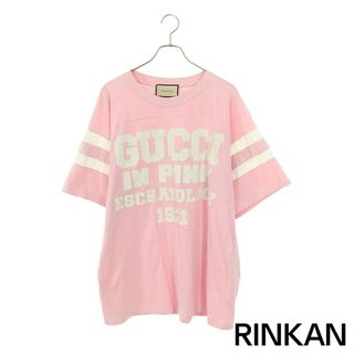 グッチ(Gucci)のグッチ  655459 XJDLY 1921 プリントオーバーサイズTシャツ メンズ L(Tシャツ/カットソー(半袖/袖なし))