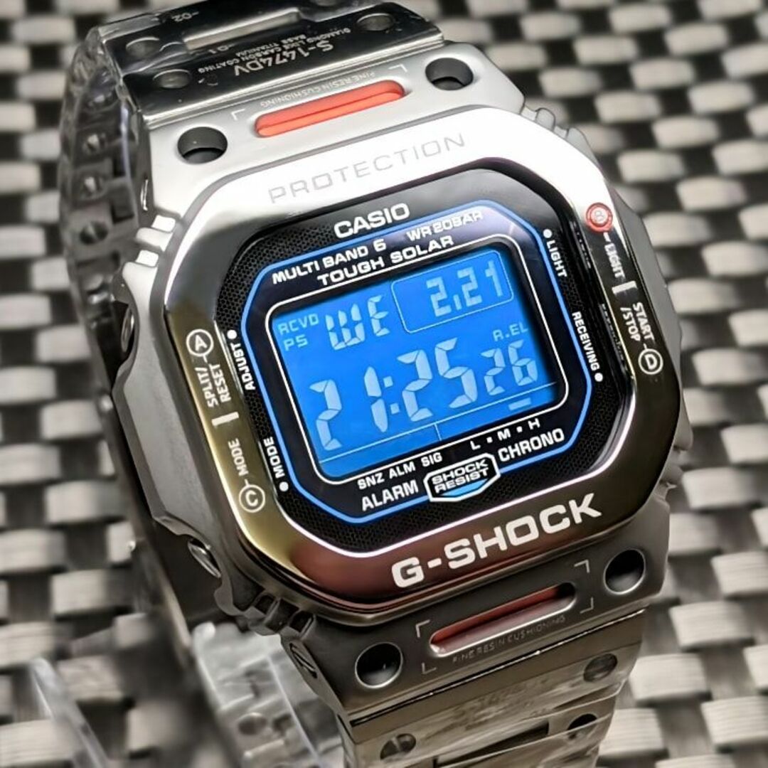 CASIO(カシオ)のG-SHOCK GW-M5610 [GMW-B5000TVA MOD] シルバー メンズの時計(腕時計(デジタル))の商品写真