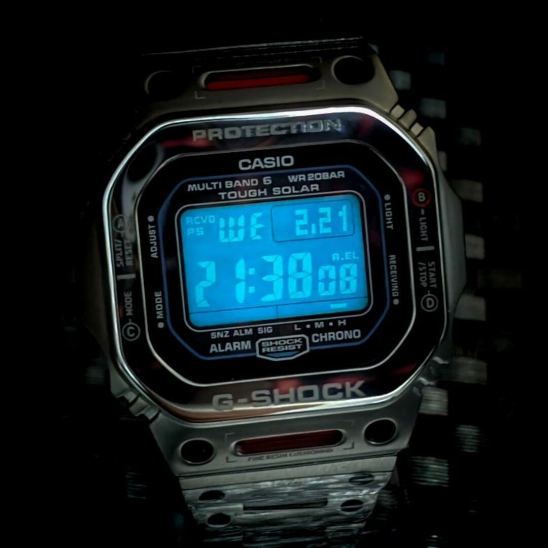 CASIO(カシオ)のG-SHOCK GW-M5610 [GMW-B5000TVA MOD] シルバー メンズの時計(腕時計(デジタル))の商品写真