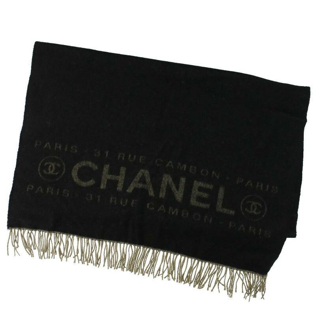 CHANEL(シャネル)のシャネル カシミアロゴ大判マフラー メンズ メンズのファッション小物(マフラー)の商品写真