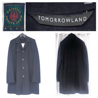 トゥモローランド(TOMORROWLAND)のアルパカ混★ローデンウール・チェスターコート★TOMORROWLAND NAVY(チェスターコート)