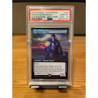 マジックザギャザリング(マジック：ザ・ギャザリング)の【PSA10】瞬唱の魔道士/Snapcaster Mage box topper(Box/デッキ/パック)