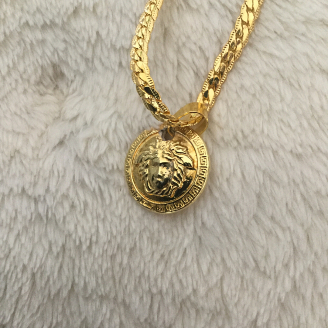 VERSACE(ヴェルサーチ)のversace アレンジネックレスヴェルサーチ ベルサーチ メンズのアクセサリー(ネックレス)の商品写真