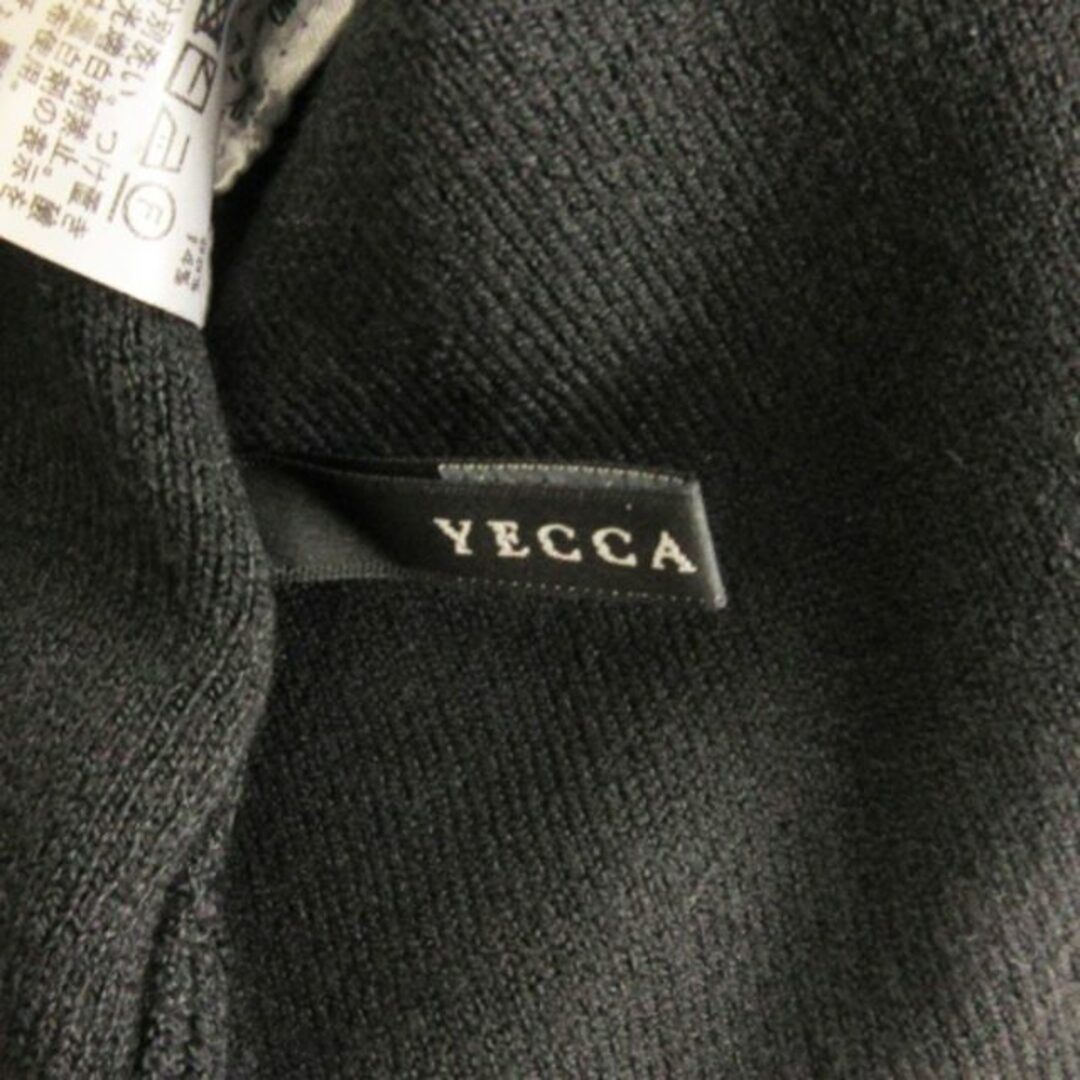 YECCA VECCA(イェッカヴェッカ)のイェッカヴェッカ バイカラー リバーシブル カーディガン Vネック ニット F レディースのトップス(カーディガン)の商品写真