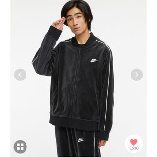 ナイキ(NIKE)のNIKE ベロアジャケット(ブルゾン)