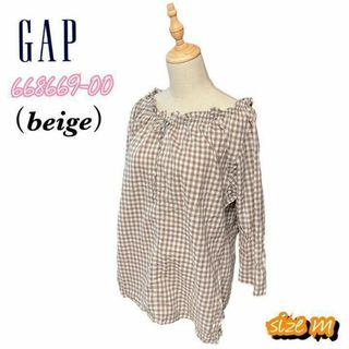 ギャップ(GAP)の【良品　送料無料】ギャップ　ブラウス　サイズm(シャツ/ブラウス(長袖/七分))