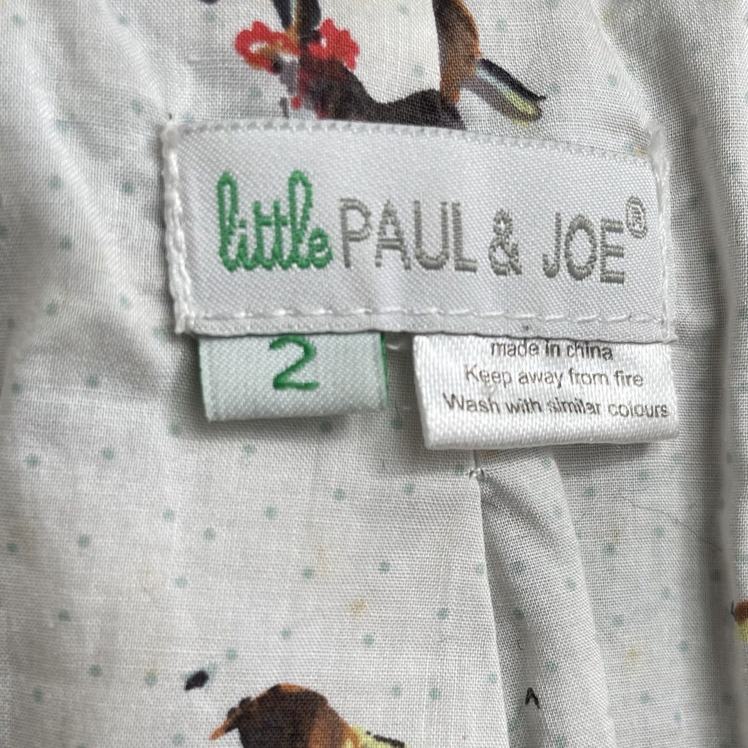 PAUL & JOE(ポールアンドジョー)のリトルポール&ジョー　ファーコート キッズ/ベビー/マタニティのキッズ服女の子用(90cm~)(コート)の商品写真