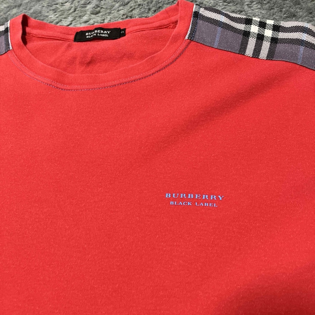 BURBERRY BLACK LABEL(バーバリーブラックレーベル)のバーバリーブラックレーベル 半袖Ｔシャツ メンズのトップス(Tシャツ/カットソー(半袖/袖なし))の商品写真