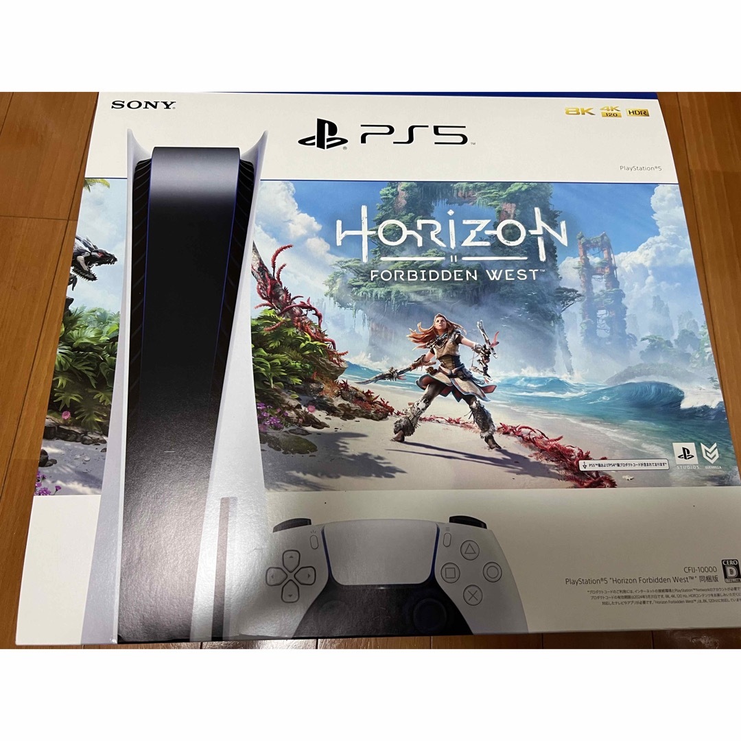 SONY(ソニー)のPlayStation 5 “Horizon Forbidden West” 同 エンタメ/ホビーのゲームソフト/ゲーム機本体(家庭用ゲーム機本体)の商品写真