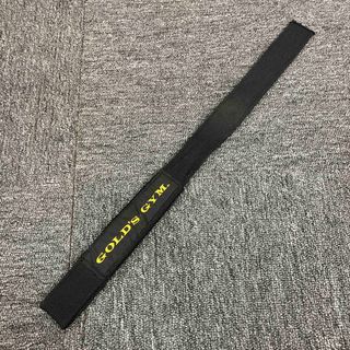 即決 GOLD'S GYM ゴールデンジム リストラップ(トレーニング用品)