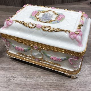 House of Faberge ミュージカル ジュエリーボックス オルゴール(小物入れ)