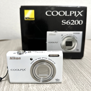 ニコン(Nikon)のNikon デジタルカメラ COOLPIX Style S6200 白(コンパクトデジタルカメラ)