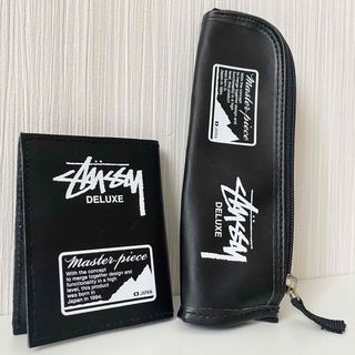 ステューシー(STUSSY)のSTUSSY×master piece  カードケース&ペンケース(名刺入れ/定期入れ)