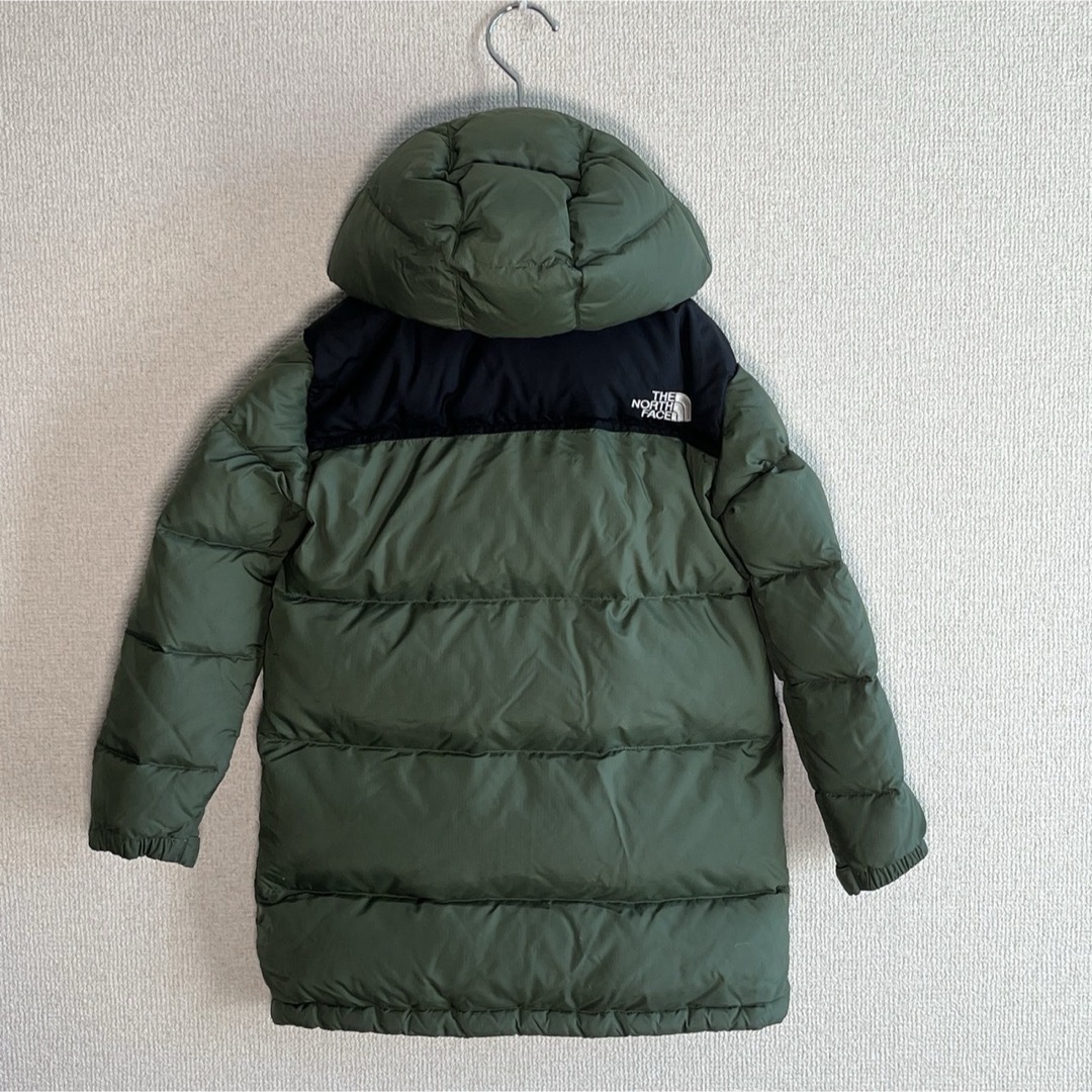 THE NORTH FACE(ザノースフェイス)の【キッズ】ノースフェイス　ダウンジャケット　600フィル　カーキ　キッズ110 キッズ/ベビー/マタニティのキッズ服男の子用(90cm~)(コート)の商品写真