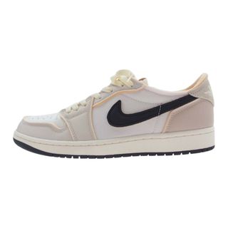 ナイキ(NIKE)のNIKE ナイキ スニーカー DV0982-100 Air Jordan 1 Retro Low OG EX White and Coconut Milk エアジョーダン1 レトロ ロー OG EX ホワイト アンド ココナッツ ミルク スニーカー ベージュ系 27.5cm【新古品】【未使用】【中古】(スニーカー)