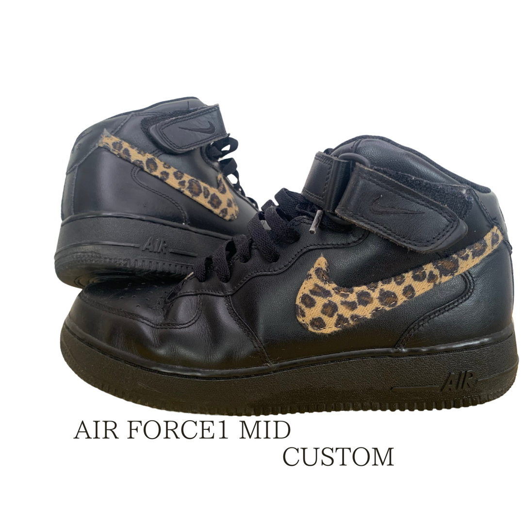 NIKE(ナイキ)のAIR Force1 MID カスタム　27cm メンズの靴/シューズ(スニーカー)の商品写真