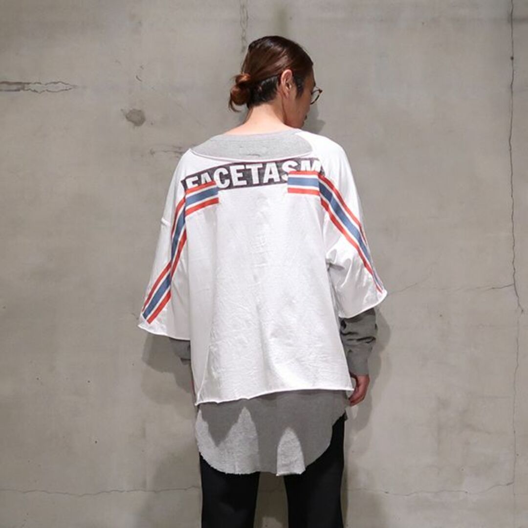 FACETASM(ファセッタズム)の新品【 ファセッタズム】レイヤード 長袖Tシャツ カットソー 1(S-M) メンズのトップス(Tシャツ/カットソー(七分/長袖))の商品写真