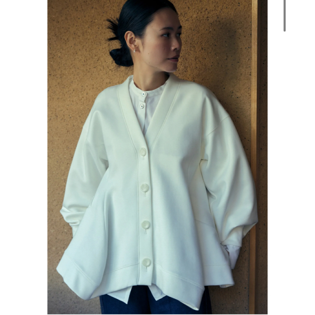 ナゴンスタンス curve drape cardigan ナゴンスタンス curve drape cardigan