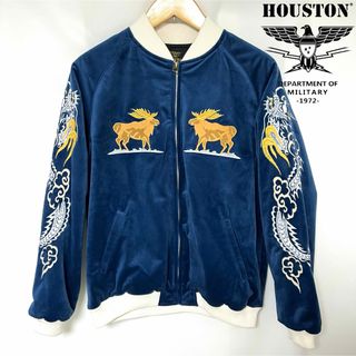 Houston ALASKA 別珍 スーベニア ジャケット　スカジャン L