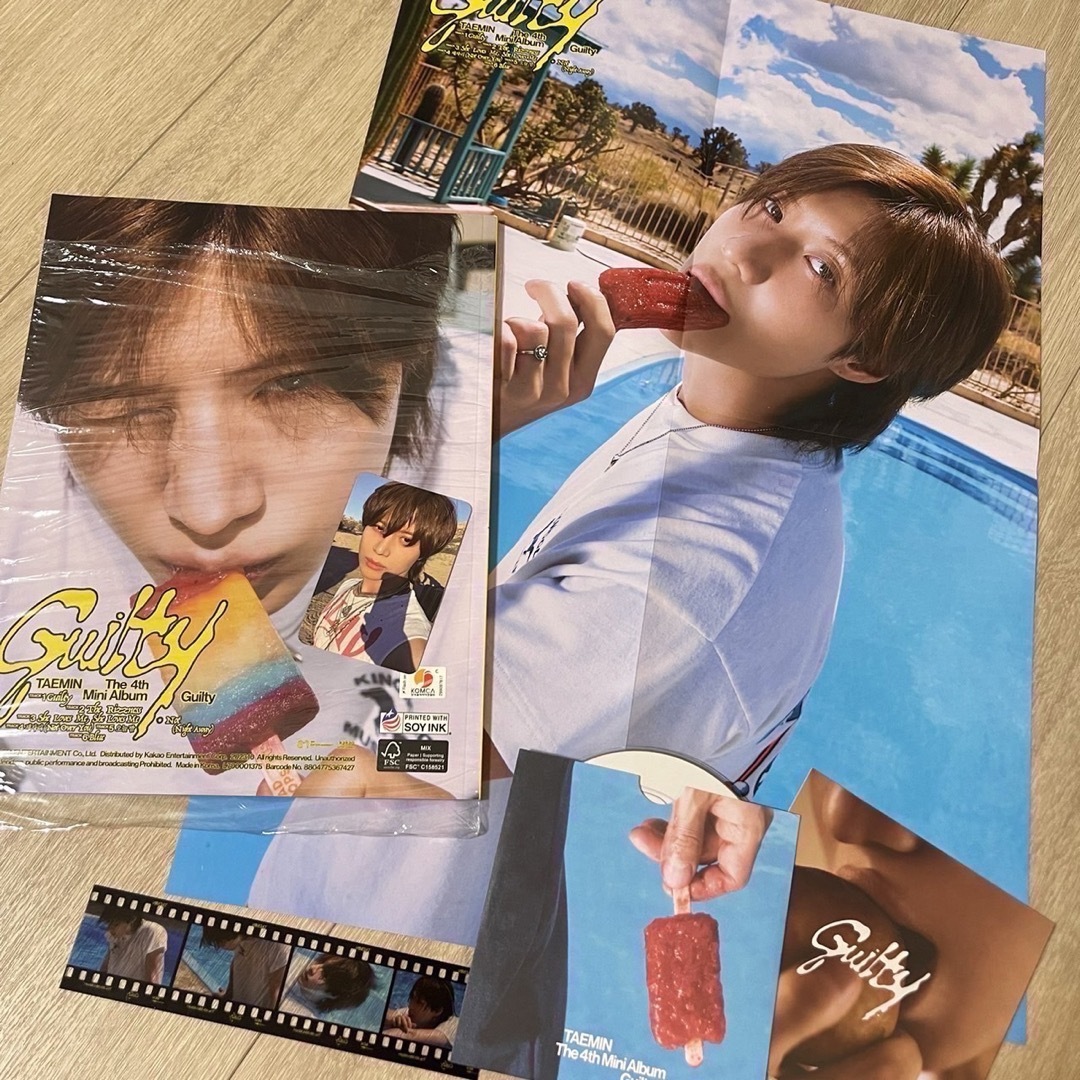 SHINee(シャイニー)のSHINee テミン Guilty トレカ　CD セット　3-3 エンタメ/ホビーのCD(K-POP/アジア)の商品写真