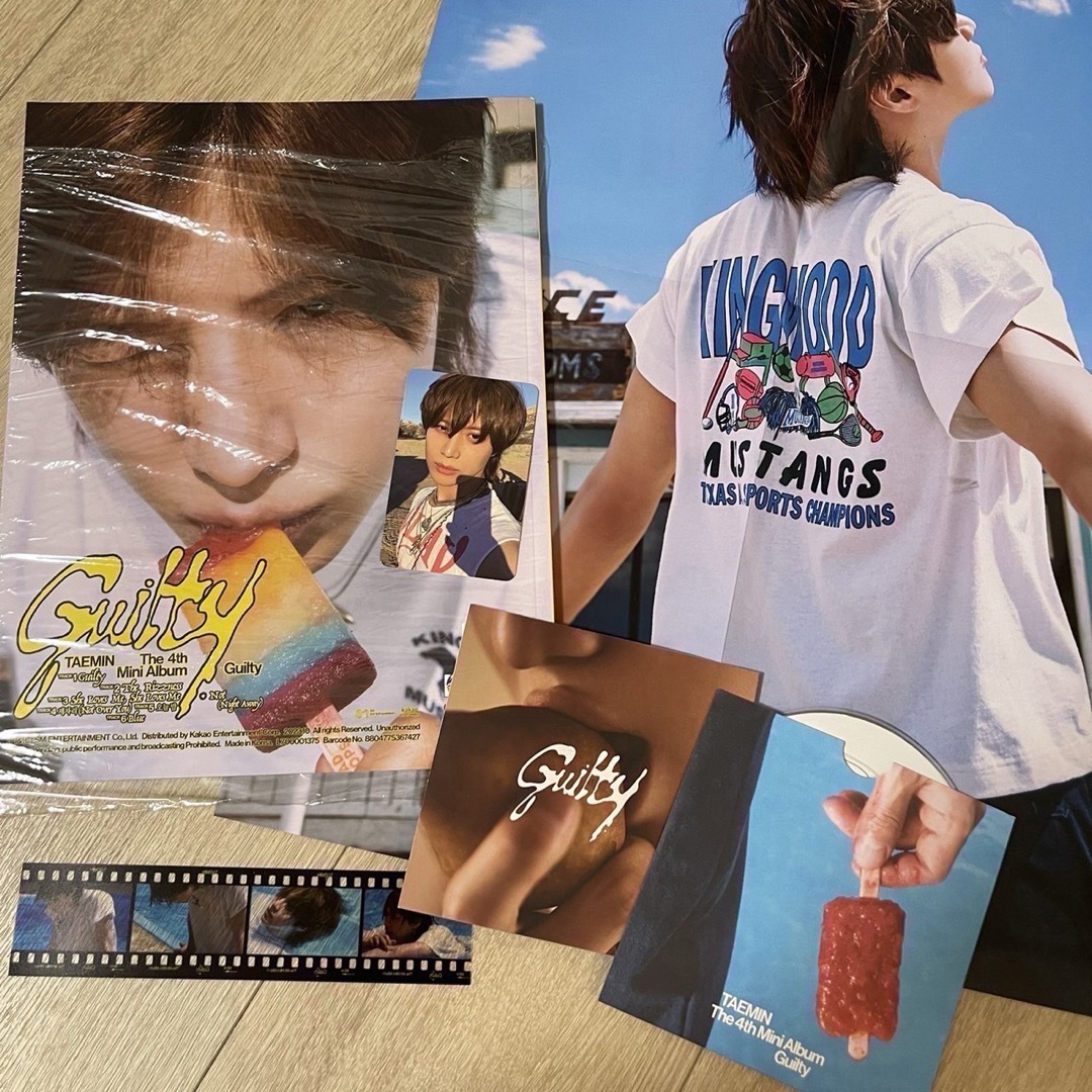 SHINee(シャイニー)のSHINee テミン Guilty トレカ　CD セット　3-4 エンタメ/ホビーのCD(K-POP/アジア)の商品写真