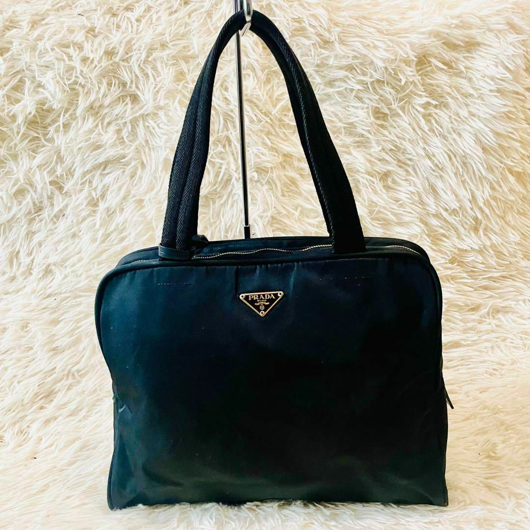 ◇ 極美品 PRADA プラダ ショルダーバッグ ナイロン×レザー A4対応 ◇ 極美品 PRADA プラダ ショルダーバッグ ナイロン×レザー A4対応