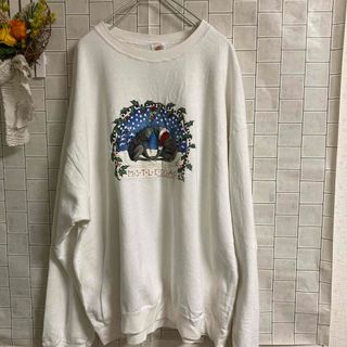 フルーツオブザルーム(FRUIT OF THE LOOM)のフルーツオブザルーム⭐️オーバーサイズ⭐️トレーナー⭐️(Tシャツ/カットソー(七分/長袖))