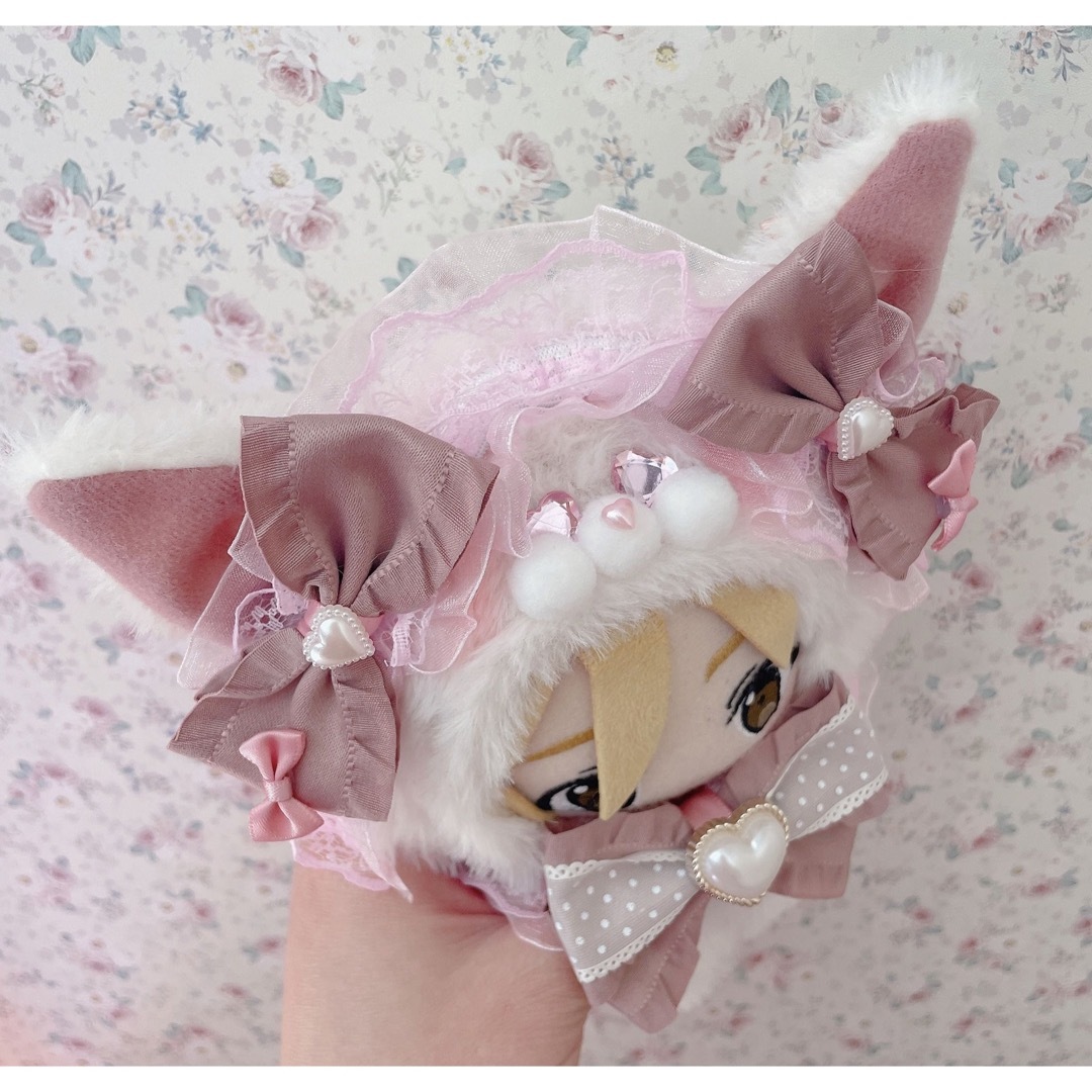 あんスタ♡ぬい服♡韓国風ロリータゆめかわ姫系♡天使の羽ねこの着ぐるみ♡ホワイト あんスタ♡ぬい服♡韓国風ロリータゆめかわ姫系♡天使の羽ねこの着ぐるみ♡ホワイト