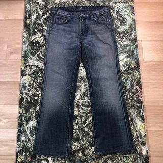 セブンフォーオールマンカインド(7 for all mankind)の【美品】セブンフォーオールマンカインド-ワイドデニムパンツ サイズM(デニム/ジーンズ)