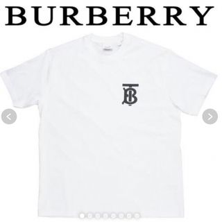 バーバリー(BURBERRY)のバーバリー BURBERRY ロンドン ワンポイント Tシャツ ホワイト tee(Tシャツ(半袖/袖なし))