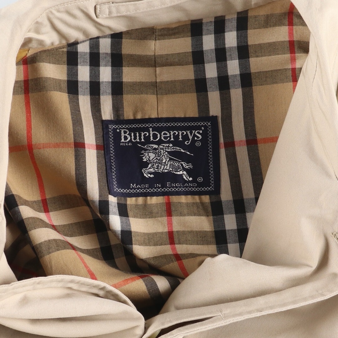 BURBERRY(バーバリー)の古着 80年代 バーバリー Burberry's ステンカラーコート バルマカーンコート 英国製 メンズL ヴィンテージ /eaa422940 メンズのジャケット/アウター(ステンカラーコート)の商品写真