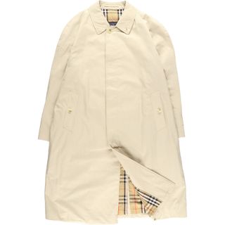 バーバリー(BURBERRY)の古着 80年代 バーバリー Burberry's コットン100% ステンカラーコート バルマカーンコート 英国製 メンズXL ヴィンテージ /evb004911(ステンカラーコート)