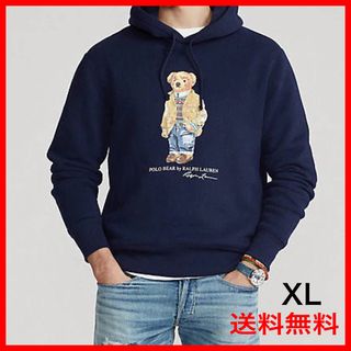 ポロラルフローレン(POLO RALPH LAUREN)の【正規品】POLO ポロラルフローレン　パーカー　ポロベア　トレーナー　ネイビー(パーカー)