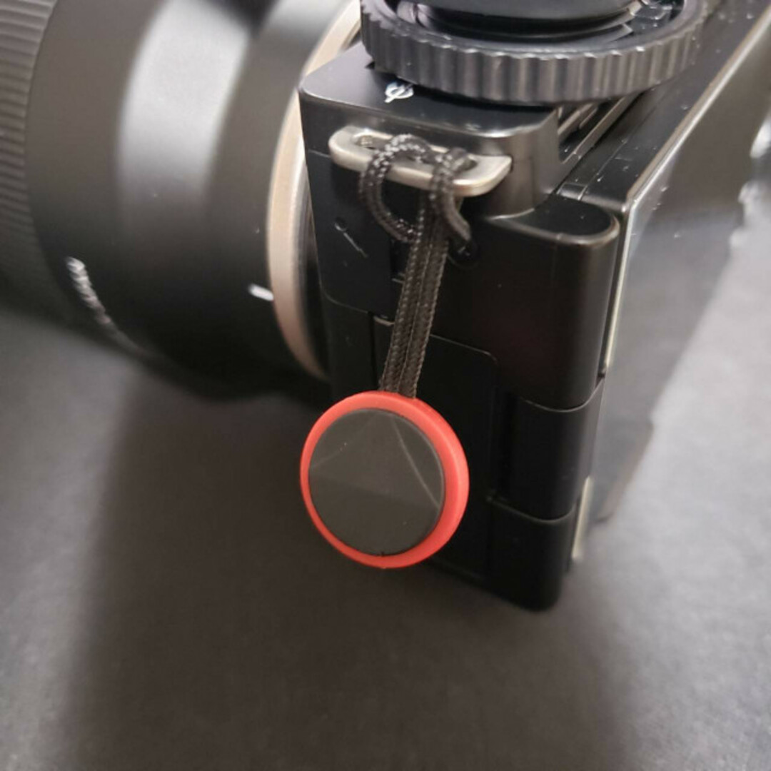 カメラストラップ アンカー クイック アンカーリンクス 互換 赤 4個セット スマホ/家電/カメラのカメラ(その他)の商品写真