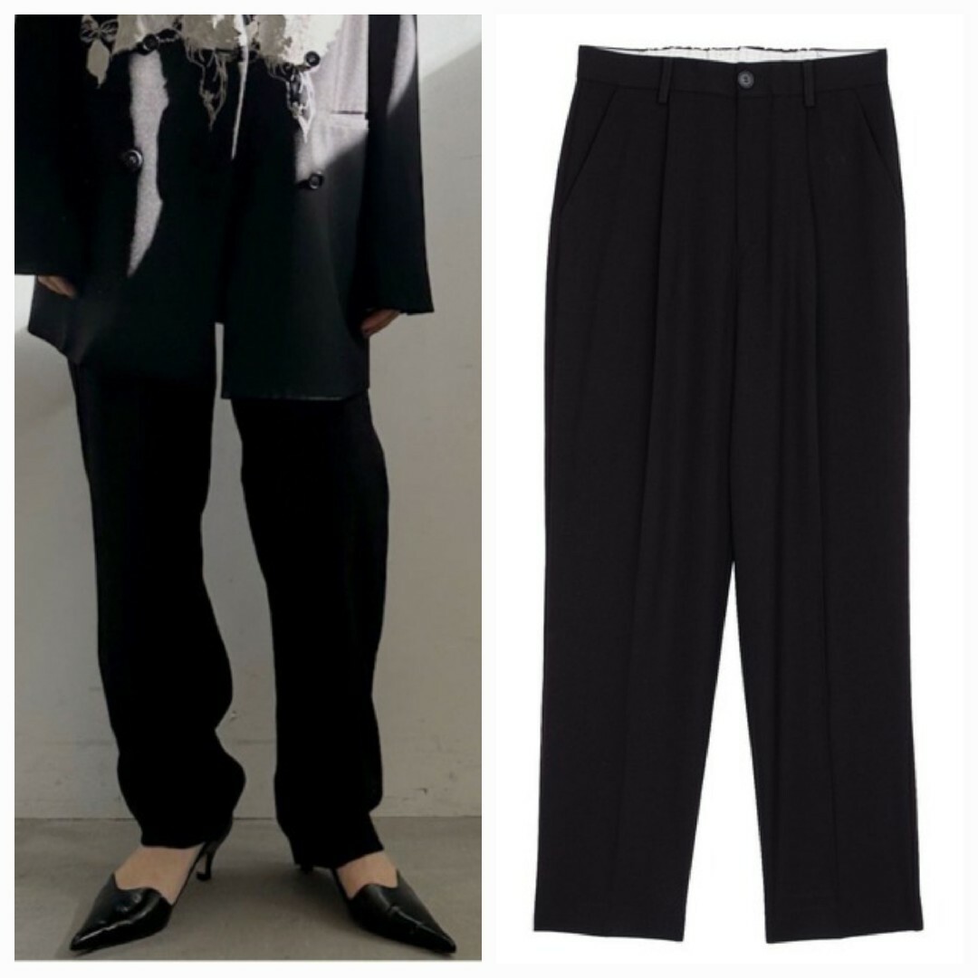 Ameri VINTAGE - AmeriVINTAG ローズ EMBROIDERY TAPERED PANTS Ameri VINTAGE - AmeriVINTAG ローズ EMBROIDERY TAPERED PANTS