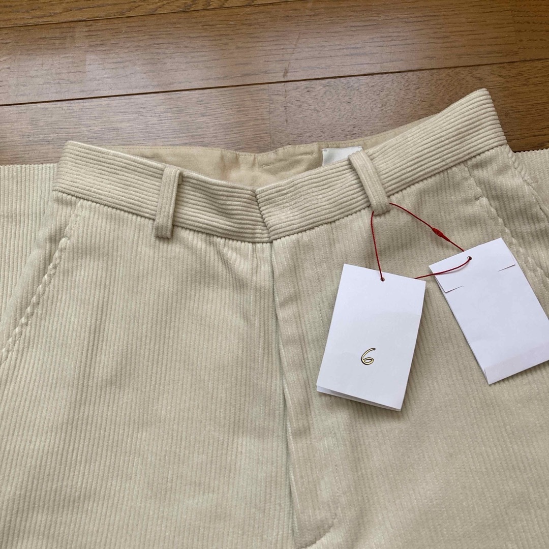 6 (ROKU)(ロク)の6(roku) CORDUROY PANTS  レディースのパンツ(カジュアルパンツ)の商品写真