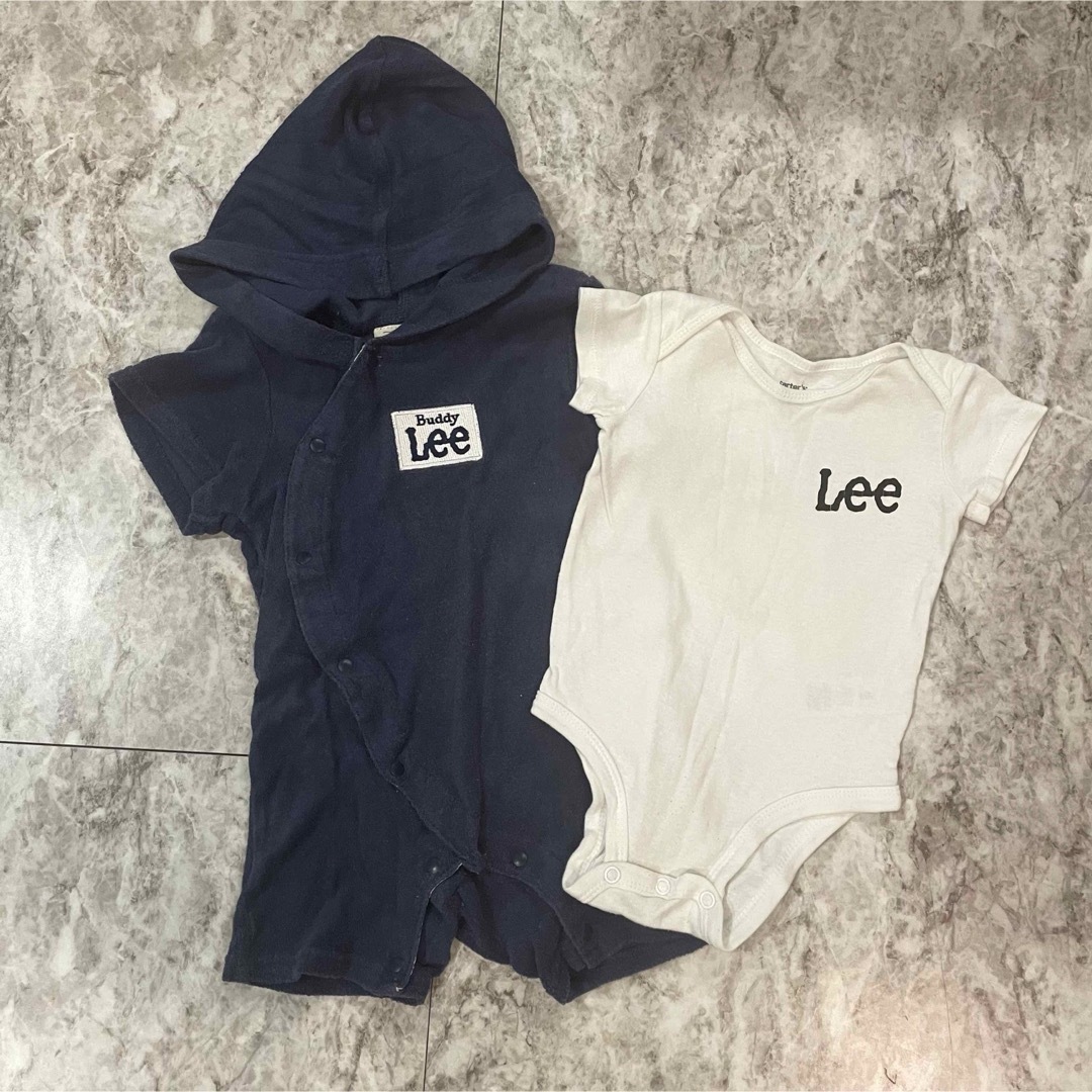 Lee(リー)のlee／2枚セット キッズ/ベビー/マタニティのベビー服(~85cm)(ロンパース)の商品写真