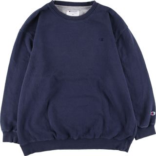 チャンピオン(Champion)の古着 チャンピオン Champion ワンポイントロゴスウェットシャツ トレーナー メンズXXL /eaa421445(スウェット)