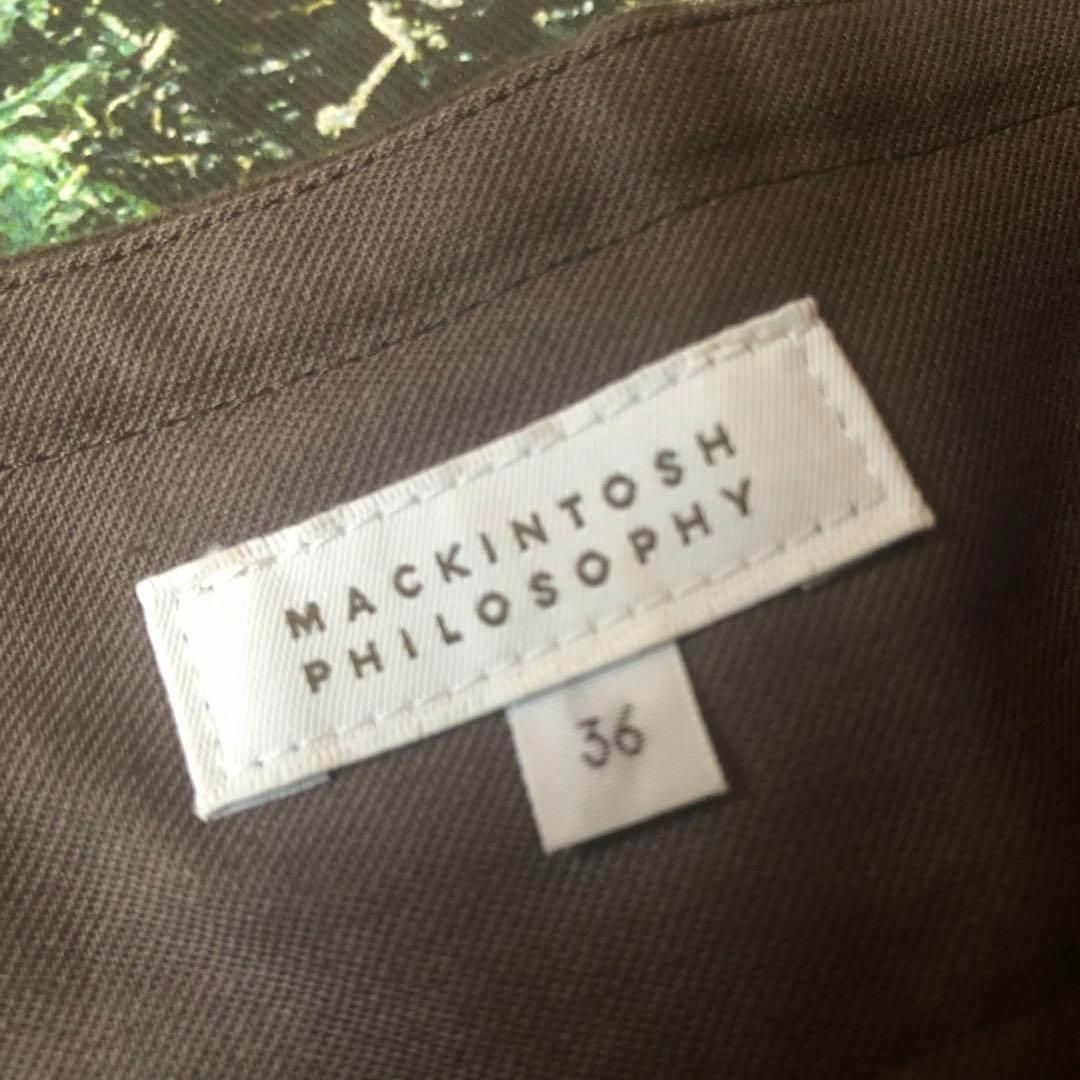 MACKINTOSH PHILOSOPHY(マッキントッシュフィロソフィー)の【美品】マッキントッシュフィロソフィー-フェイクスウェードキュロット サイズS レディースのパンツ(キュロット)の商品写真