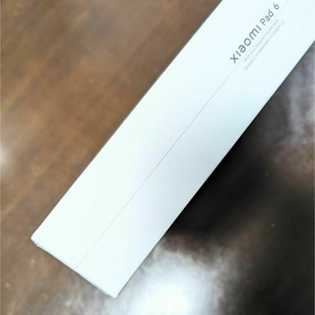 新品未開封 Xiaomi Pad 6 6GB 128GB　グラビティグレー スマホ/家電/カメラのPC/タブレット(タブレット)の商品写真