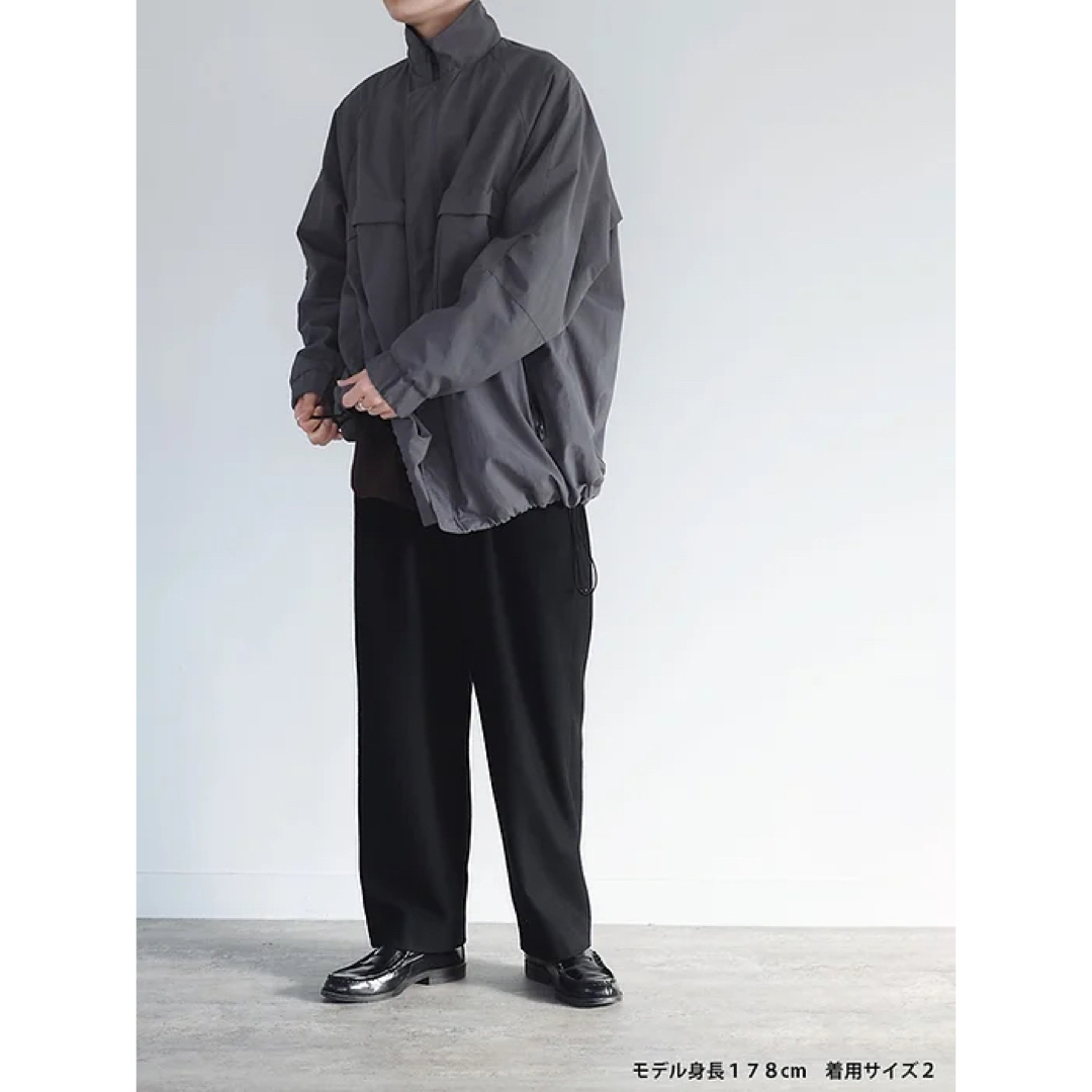 AURALEE(オーラリー)のsowell technical nylon short mods coat メンズのジャケット/アウター(モッズコート)の商品写真