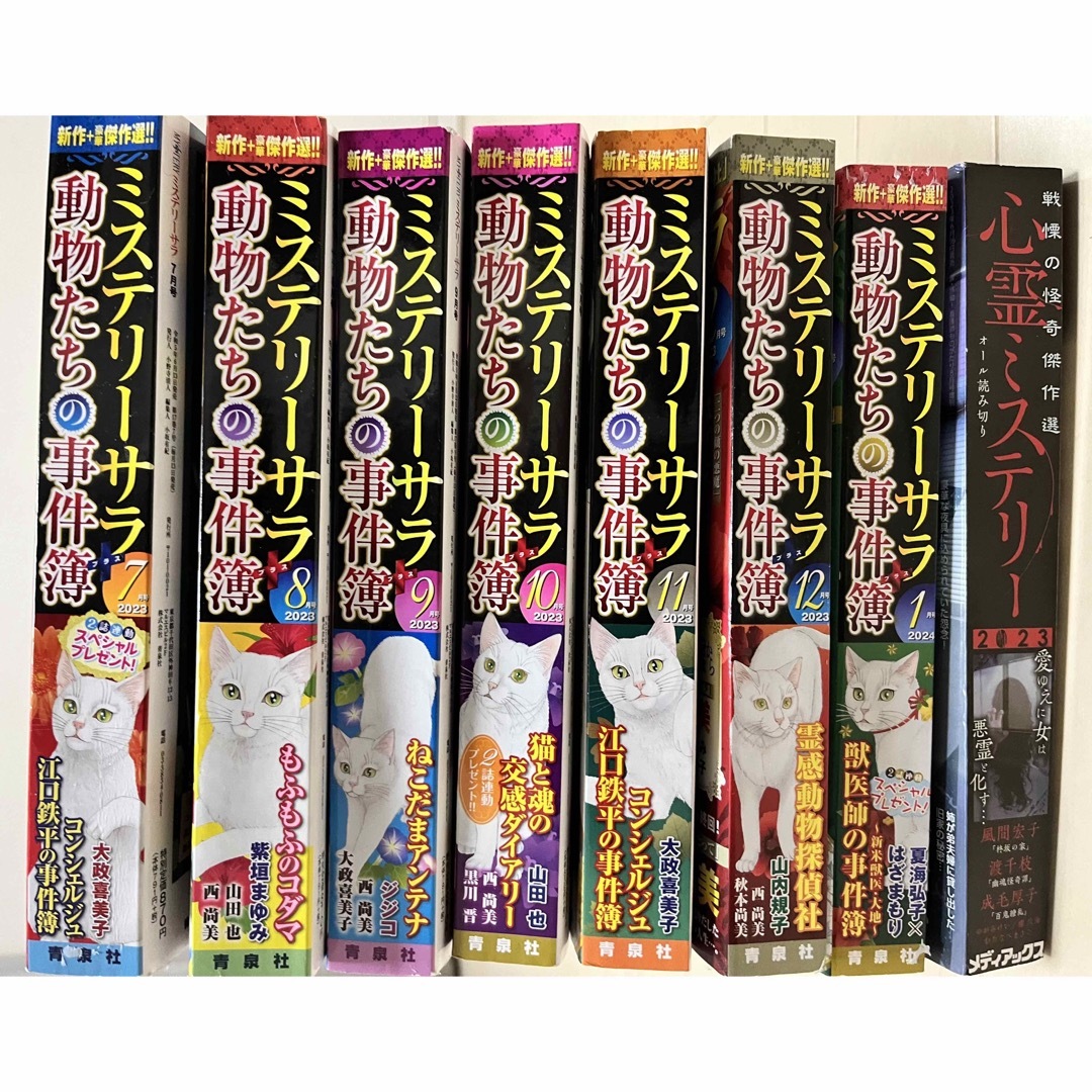 ミステリーサラ7冊【美品】おまけ付き エンタメ/ホビーの漫画(女性漫画)の商品写真